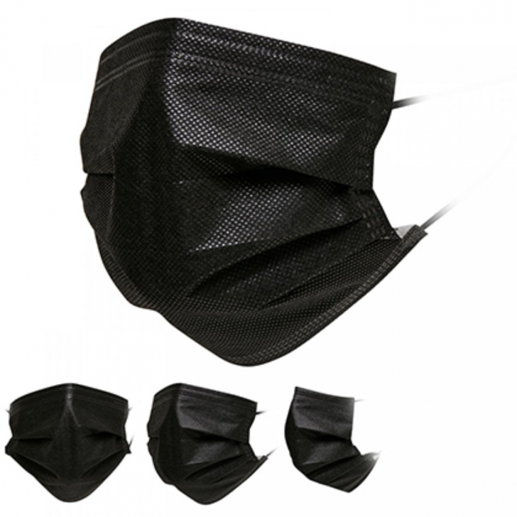 Medizinische Masken (OP Masken) schwarz